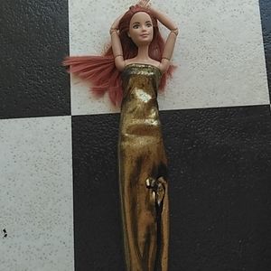 Barbie Made-To-Move Red Head Doll.